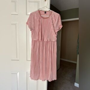 Pink Nursing Dress